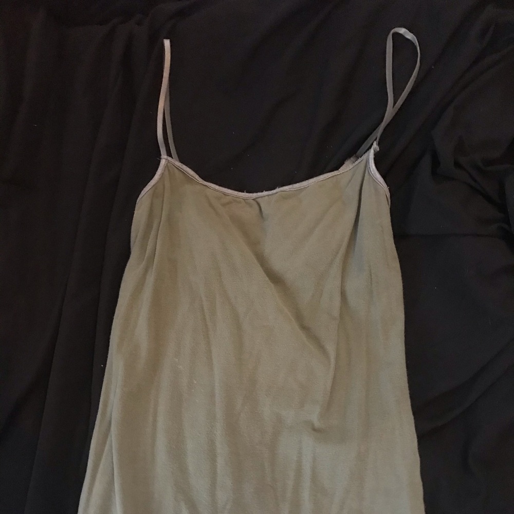 Basic green cami